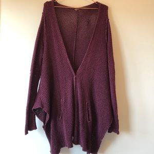 Free People Oversized Cardigan Sweater